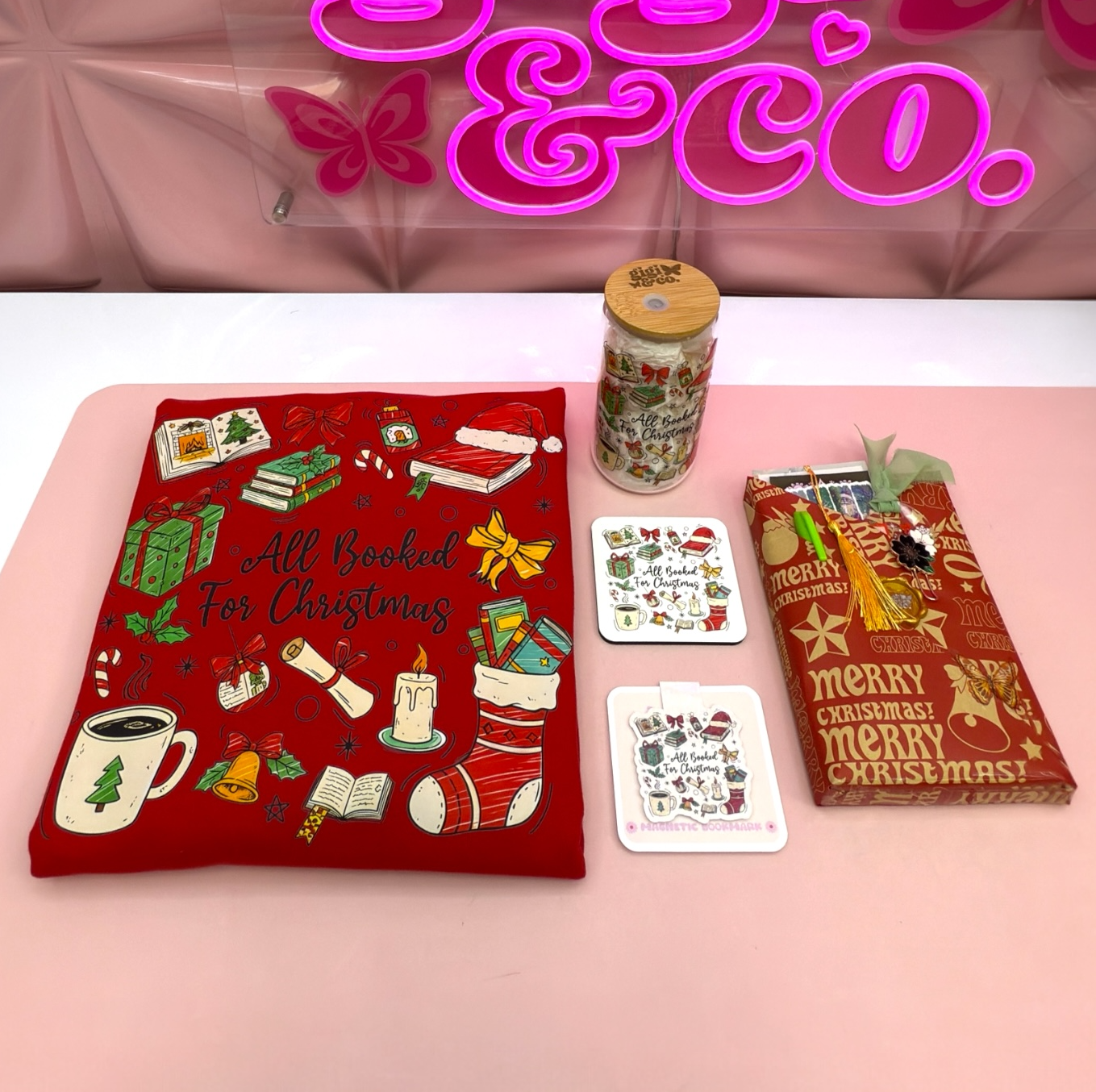 All Booked for Christmas Cozy Bookish Bundle 📚🎄