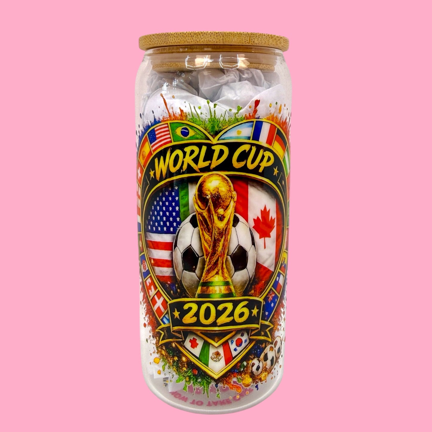 🏆 Champions of the World 2026 Glass Cup ⚽🌍