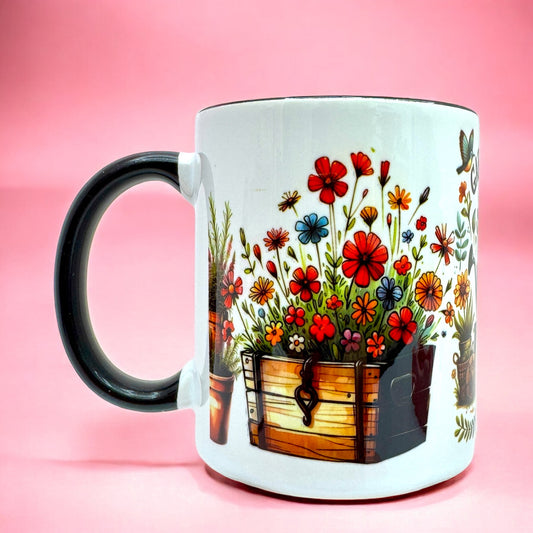 🌸 Gardening Is My Therapy Mug 🌿 | 11oz Garden Lover’s Cup ☕