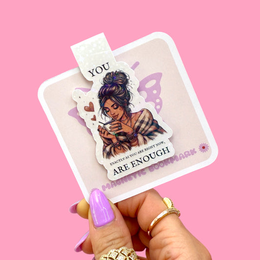 ✨ “You Are Enough” Magnetic Bookmark ✨