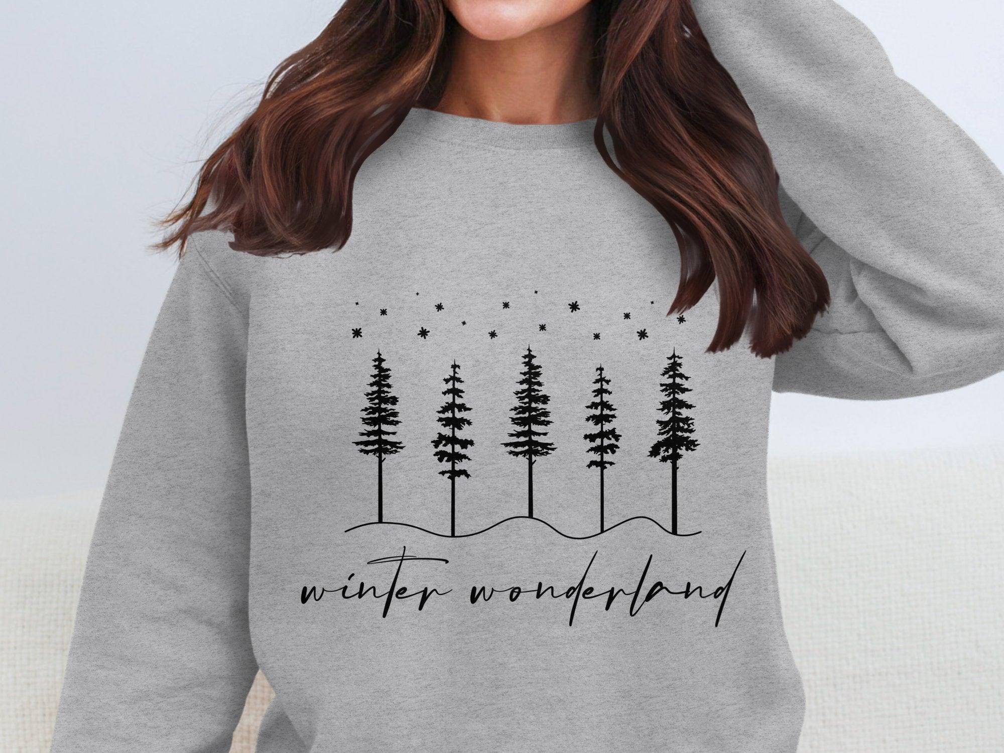 Winter Wonderland Cotton Sweatshirt