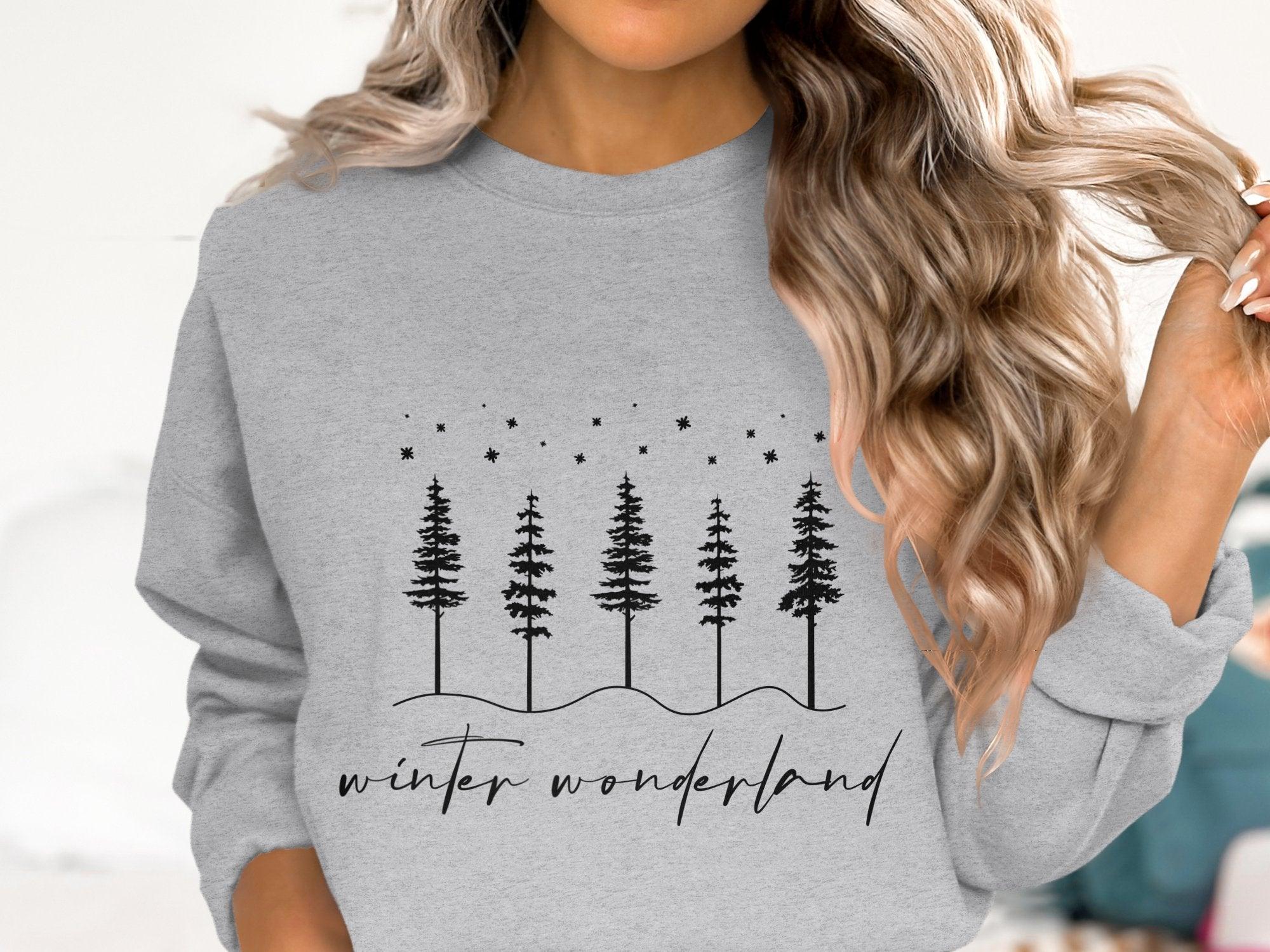 Winter Wonderland Cotton Sweatshirt