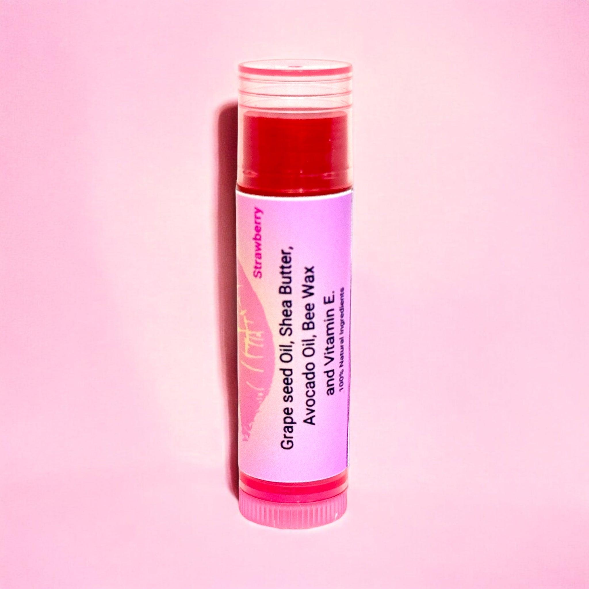 Organic Lip Balm 100% Natural Ingredients.