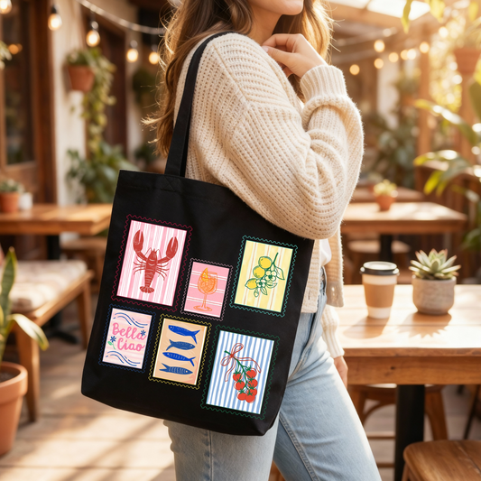 🍋🇮🇹 Amalfi Coast Tote Bag 🌊✨