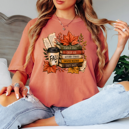 🍂 Autumn Stories Bookish T-Shirt 📚